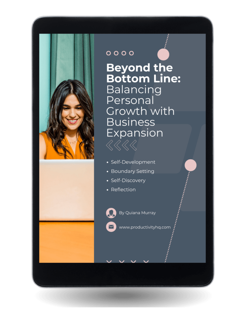 Beyond The Bottom Line